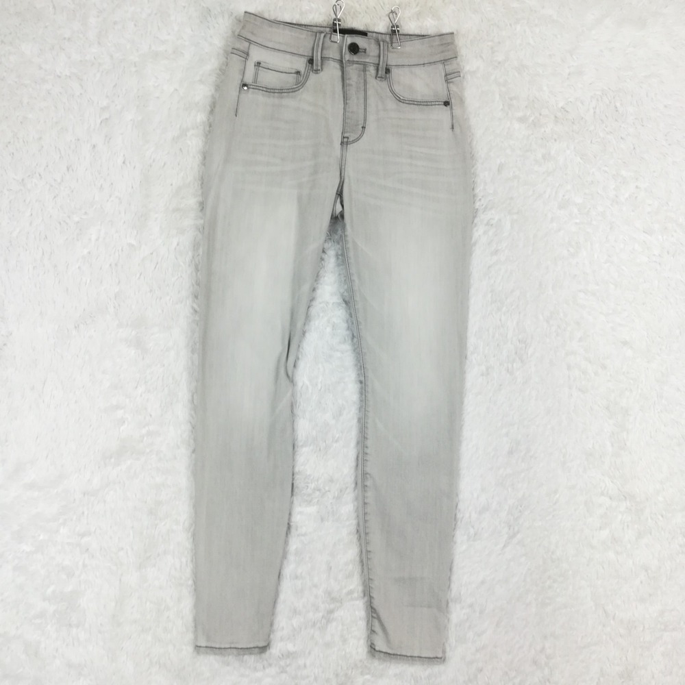WHBM‎ Womens Jeans Jegging Legging High Rise Denim Light Gray Wash Stretch XS